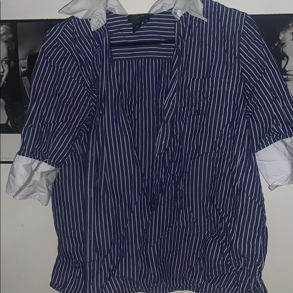 Dark blueish purple Ralph Lauren shirt